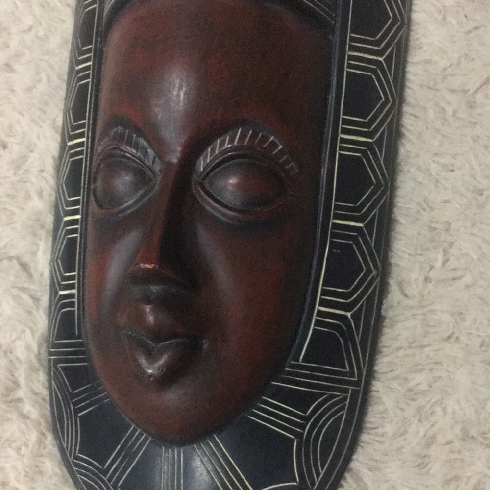 Amarula Cream Liqueur Tribal African Resin Mask 3D Wall Art 10 - Picture 6 of 13